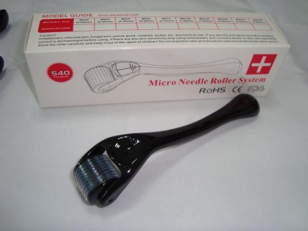 Dermaroller - 0,5 mm  540 agulhas - Microagulhamento